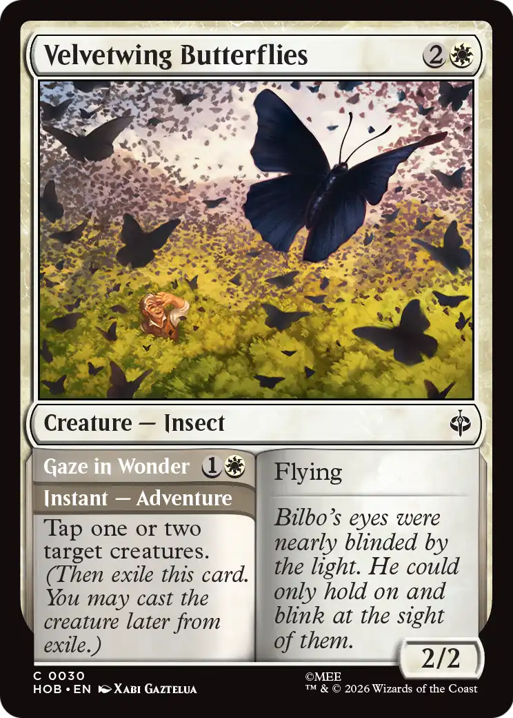 Velvetwing Butterflies // Gaze in Wonder - (HOB) #30 (Foil)