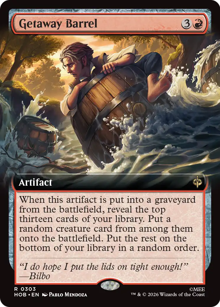 Getaway Barrel - (HOB) #303