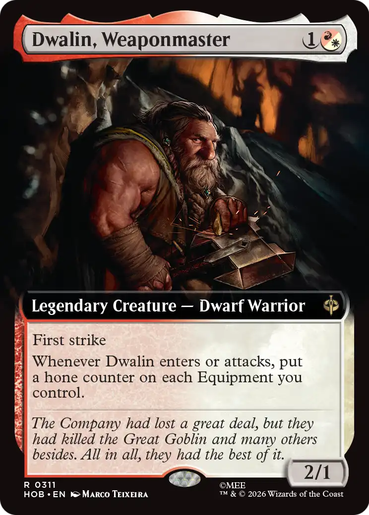 Dwalin, Weaponmaster - (HOB) #311
