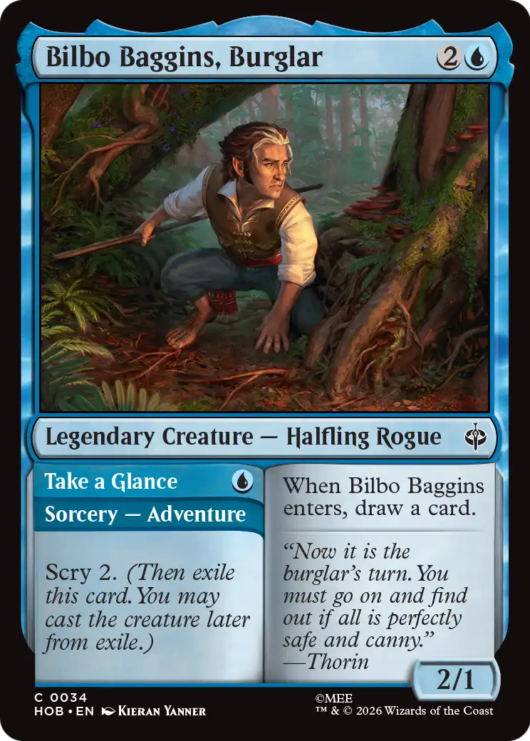 Bilbo Baggins, Burglar // Take a Glance - (HOB) #34
