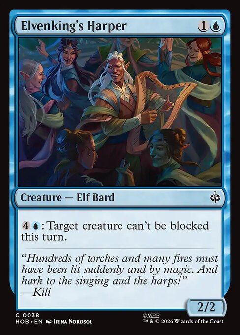 Elvenking's Harper - (HOB) #38