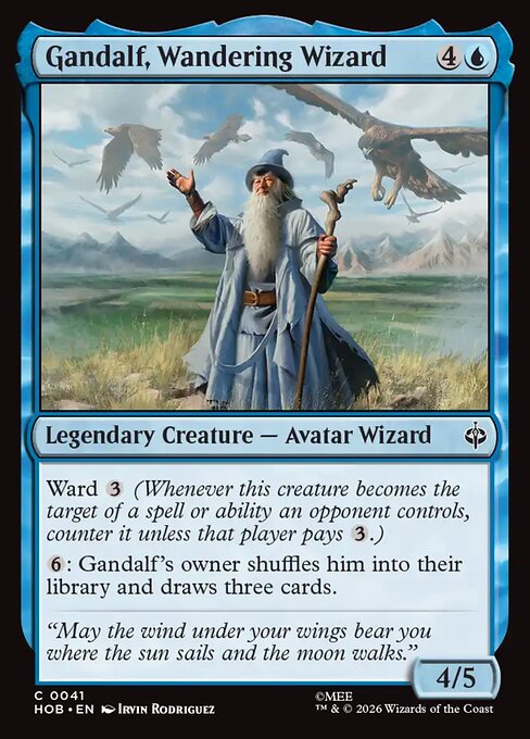 Gandalf, Wandering Wizard - (HOB) #41