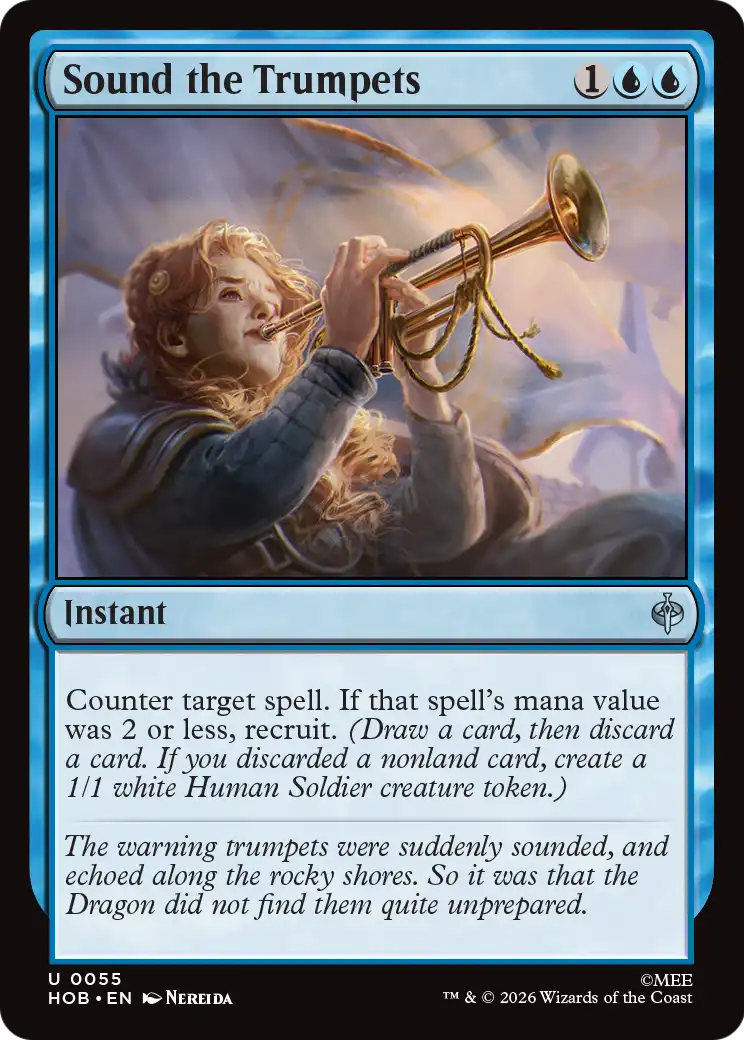 Sound the Trumpets - (HOB) #55 (Foil)