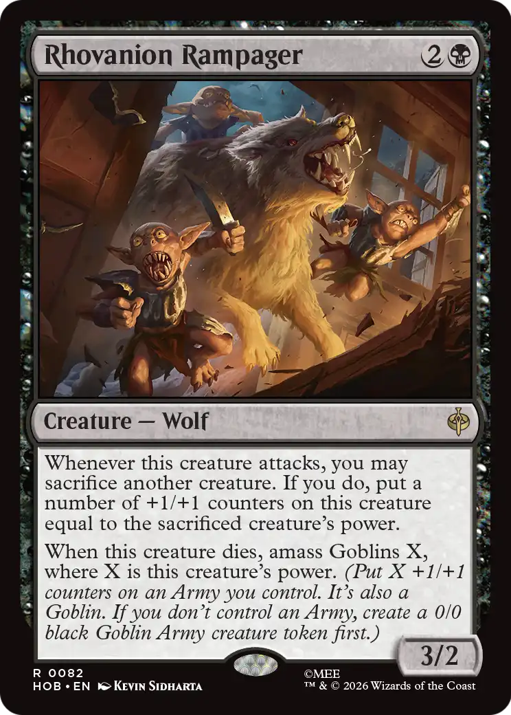 Rhovanion Rampager - (HOB) #82 (Foil)