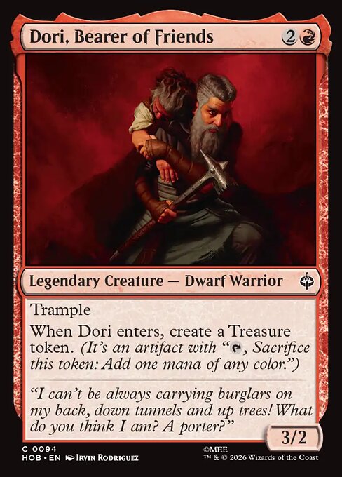 Dori, Bearer of Friends - (HOB) #94