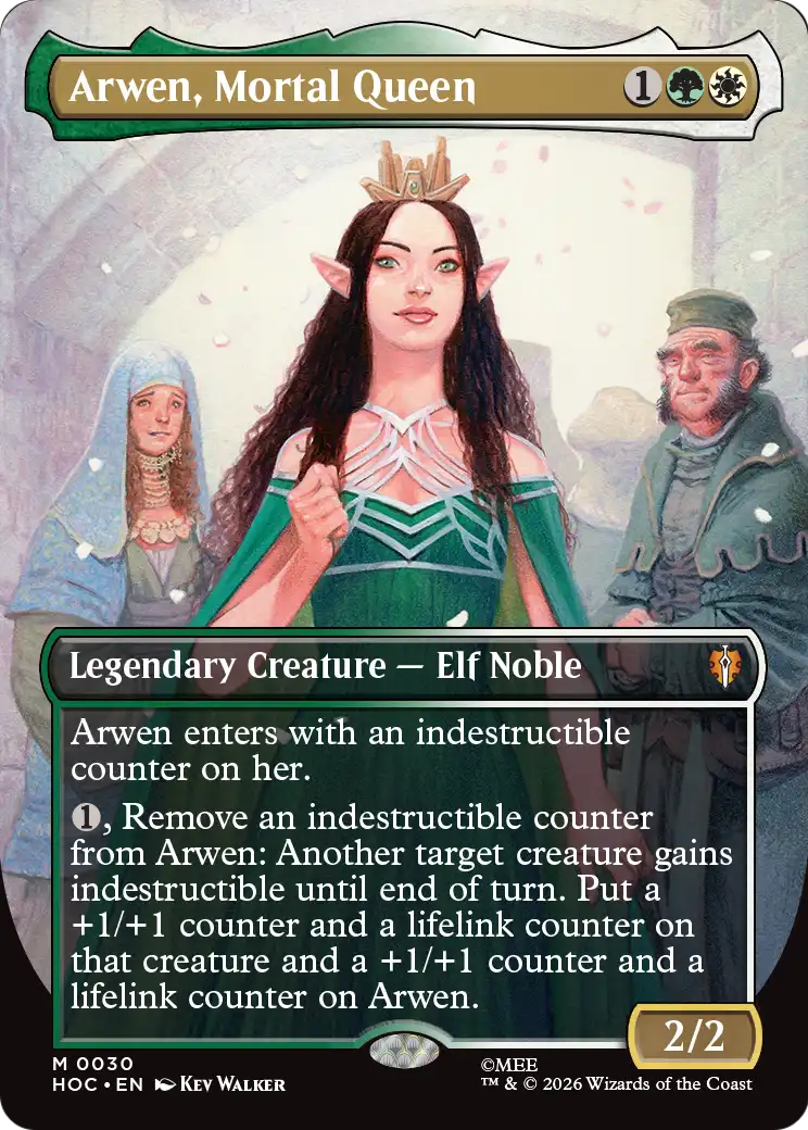 Arwen, Mortal Queen - (HOC) #30 (Borderless)