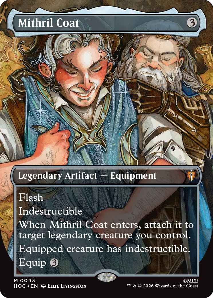Mithril Coat - (HOC) #43 (Foil/Borderless)