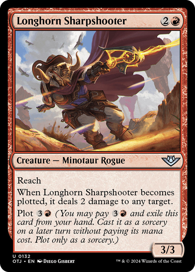 Longhorn Sharpshooter - Outlaws of Thunder Junction (OTJ) #132