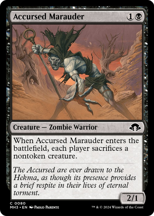 Accursed Marauder - (MH3) #80