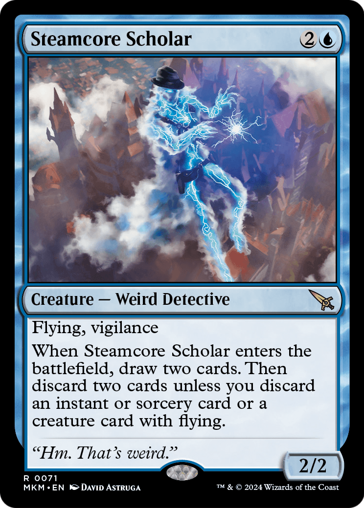 Steamcore Scholar - (MKM) #71 (Foil)