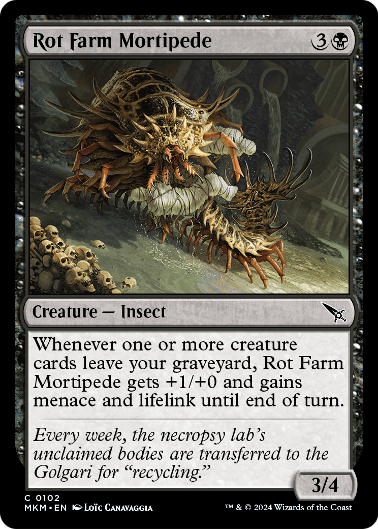 Rot Farm Mortipede - (MKM) #102