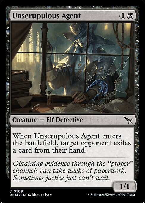Unscrupulous Agent - (MKM) #109