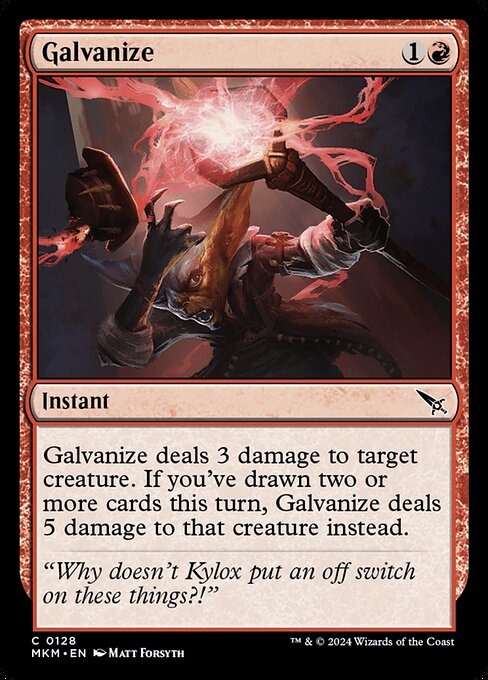 Galvanize - (MKM) #128 (Foil)