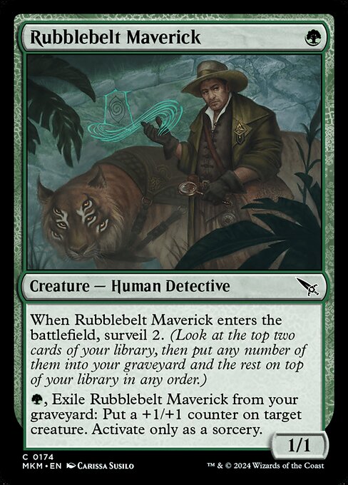 Rubblebelt Maverick - (MKM) #174 (Foil)