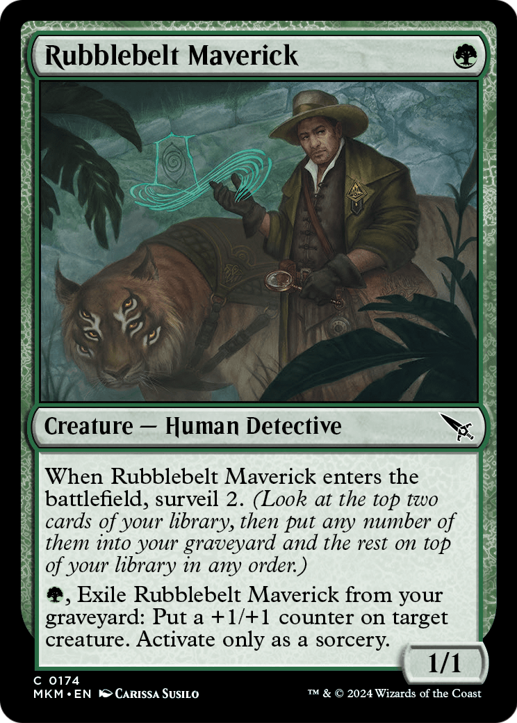 Rubblebelt Maverick - (MKM) #174 (Foil)