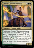 Crowd-Control Warden - (MKM) #193 (Foil)