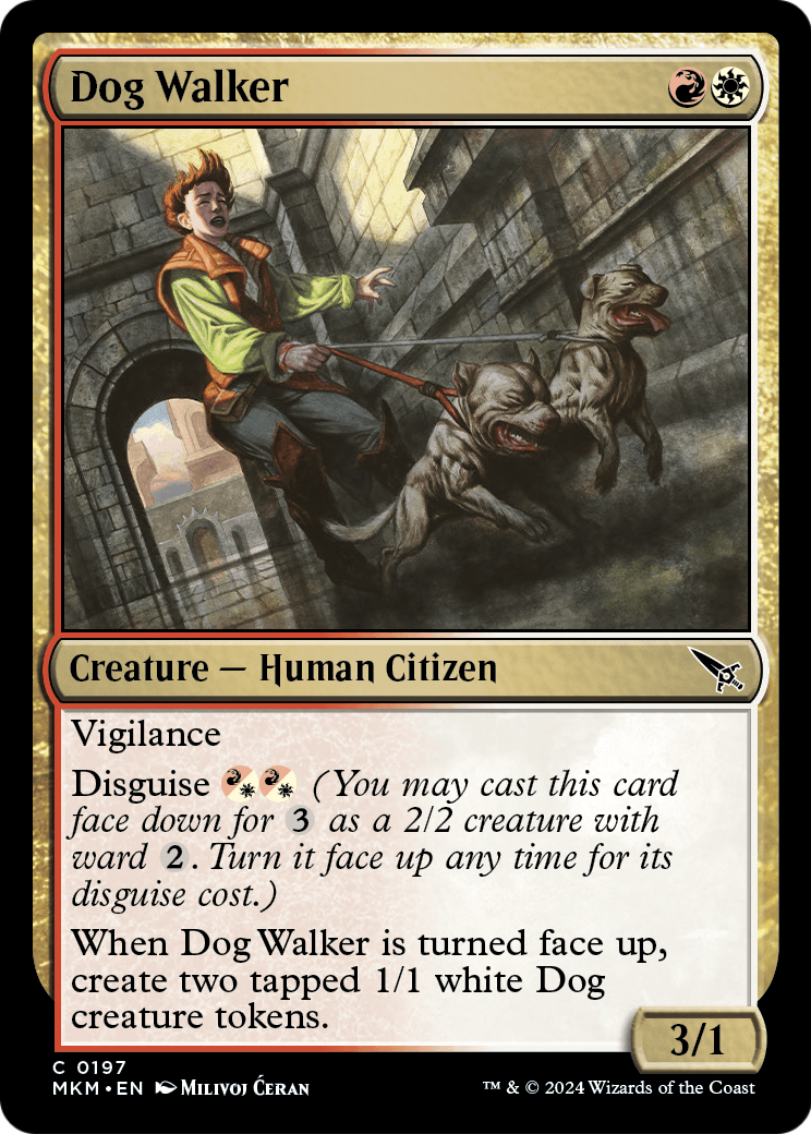Dog Walker - (MKM) #197