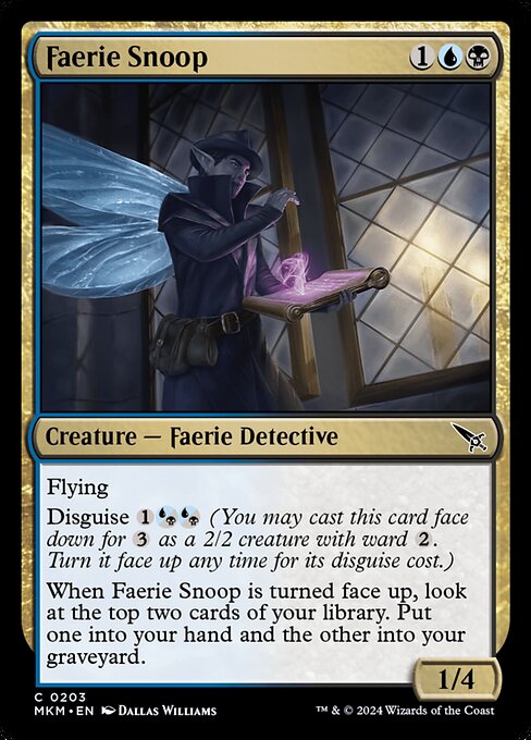 Faerie Snoop - (MKM) #203
