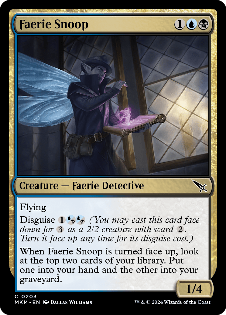 Faerie Snoop - (MKM) #203