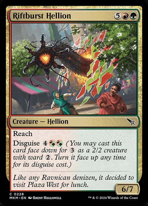 Riftburst Hellion - (MKM) #228