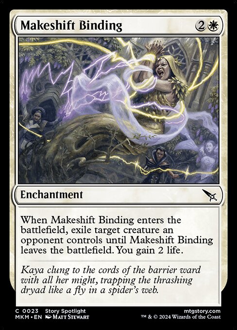 Makeshift Binding - (MKM) #23