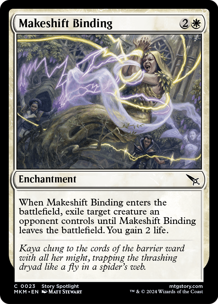 Makeshift Binding - (MKM) #23