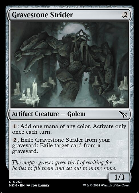 Gravestone Strider - (MKM) #252