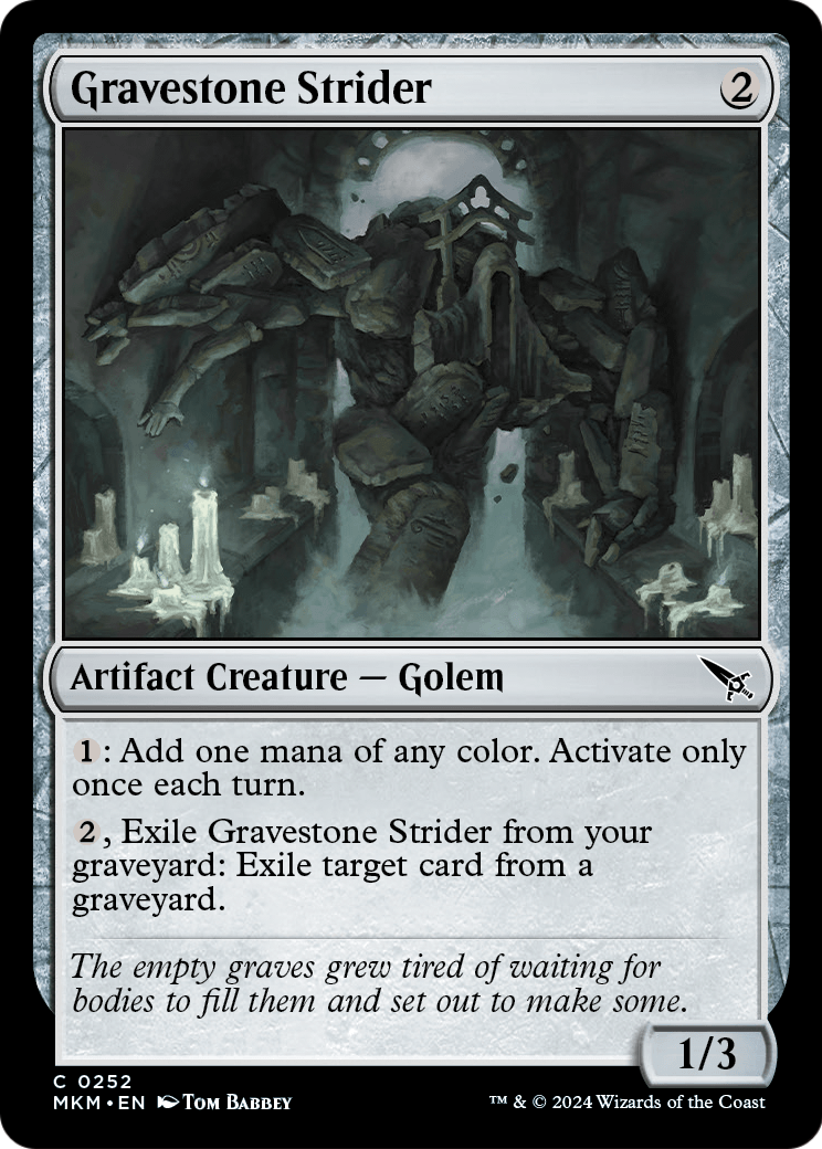 Gravestone Strider - (MKM) #252