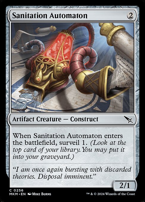 Sanitation Automaton - (MKM) #256