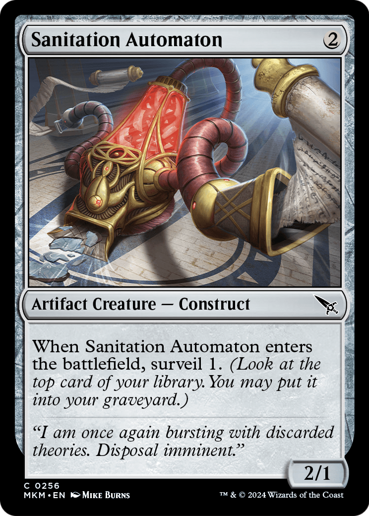 Sanitation Automaton - (MKM) #256