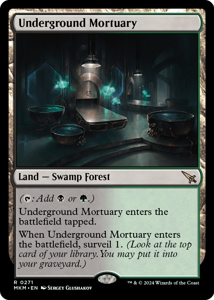 Underground Mortuary - (MKM) #271