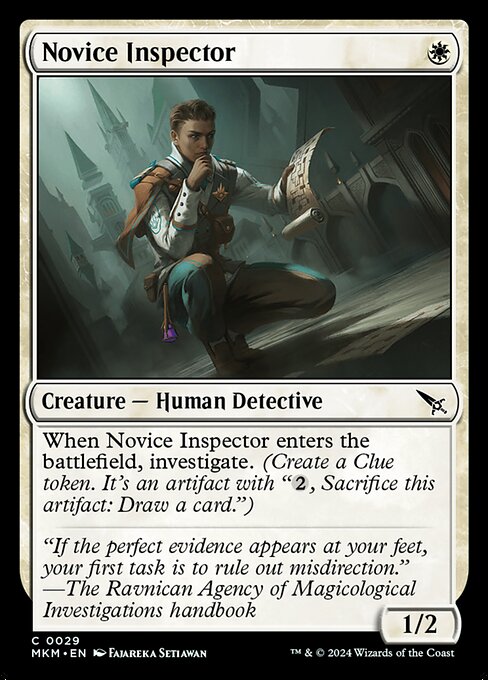 Novice Inspector - (MKM) #29