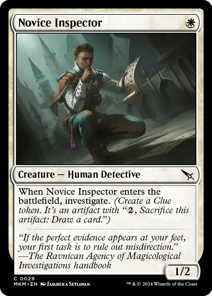 Novice Inspector - (MKM) #29