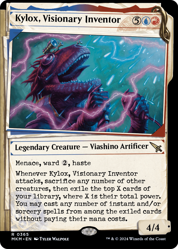 Kylox, Visionary Inventor - (MKM) #365 (Borderless)