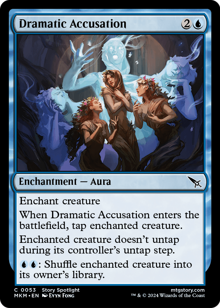 Dramatic Accusation - (MKM) #53