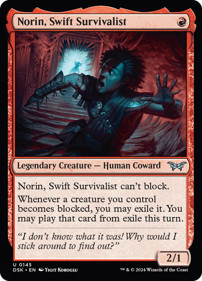 Norin, Swift Survivalist - Duskmourn: House of Horror (DSK) #145