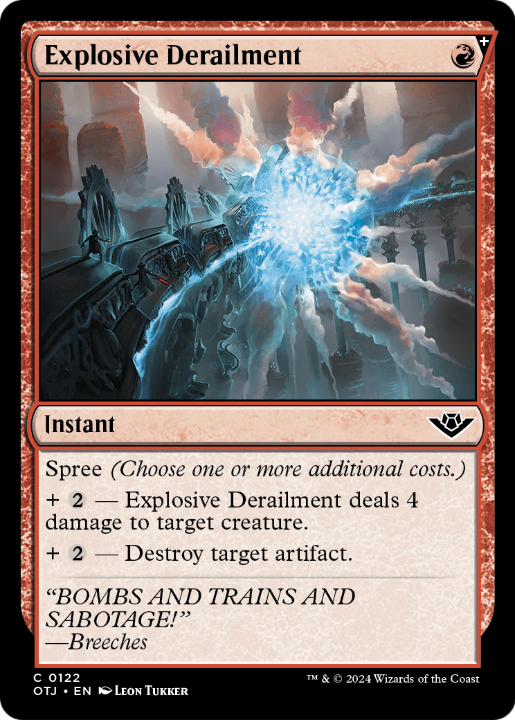 Explosive Derailment - (OTJ) #122