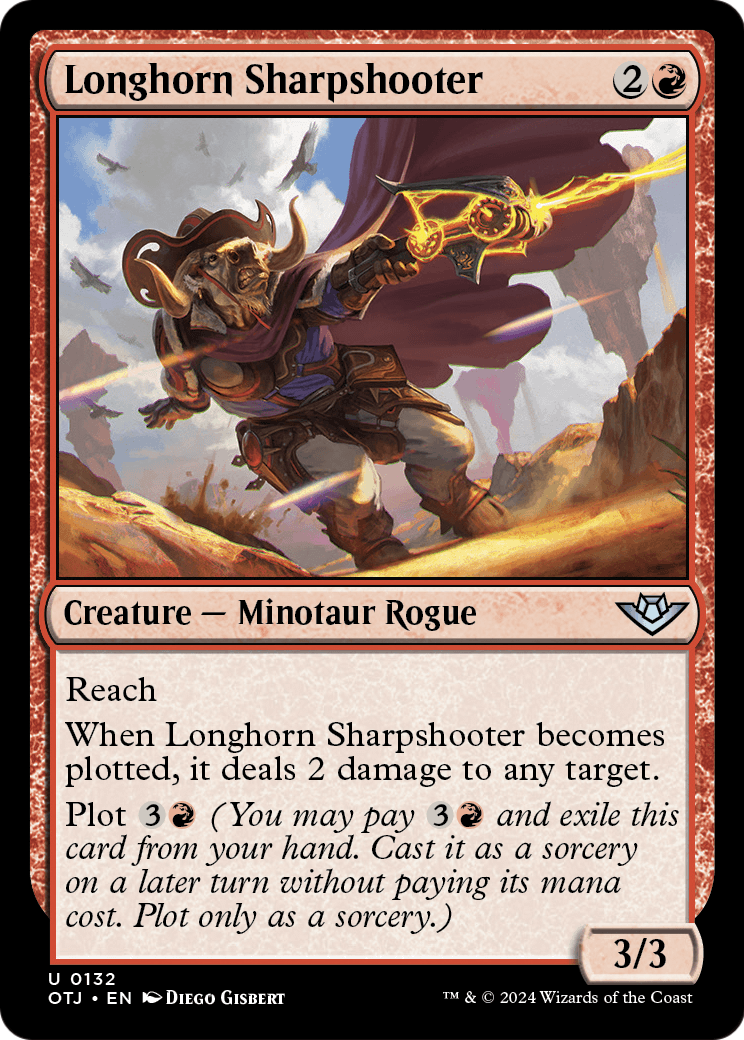 Longhorn Sharpshooter - (OTJ) #132