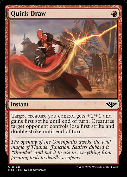 Quick Draw - (OTJ) #138 (Foil)