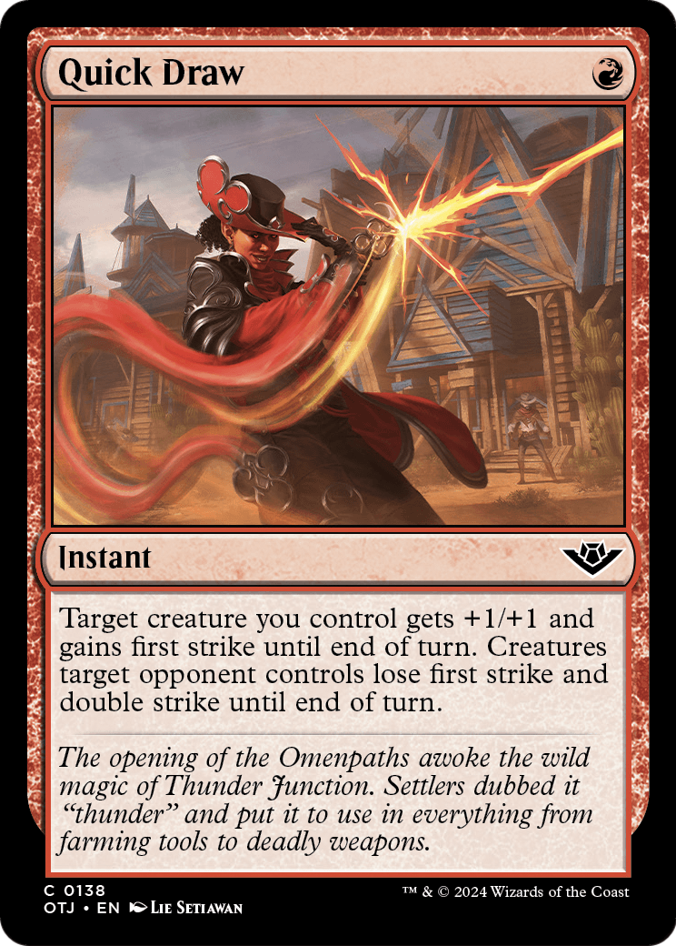 Quick Draw - (OTJ) #138 (Foil)