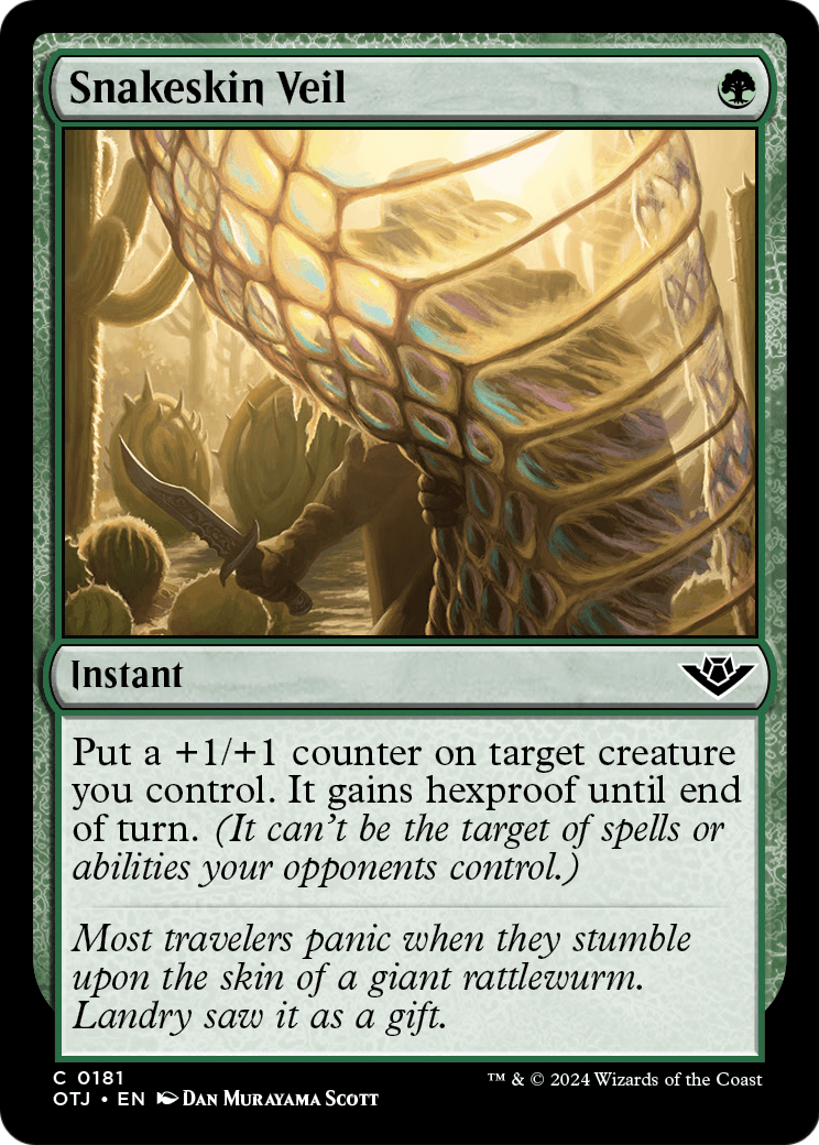 Snakeskin Veil - (OTJ) #181