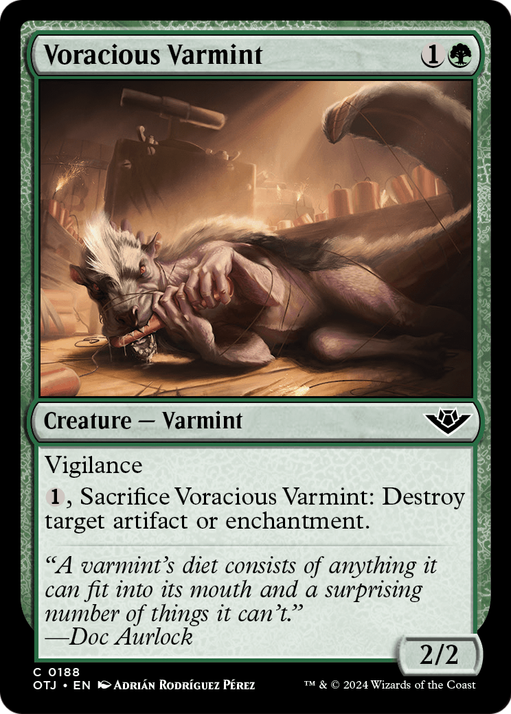 Voracious Varmint - (OTJ) #188