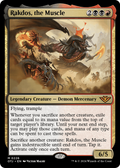 Rakdos, the Muscle - (OTJ) #226
