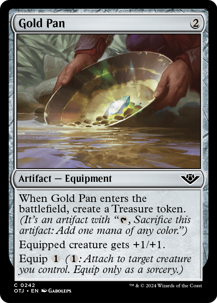 Gold Pan - (OTJ) #242