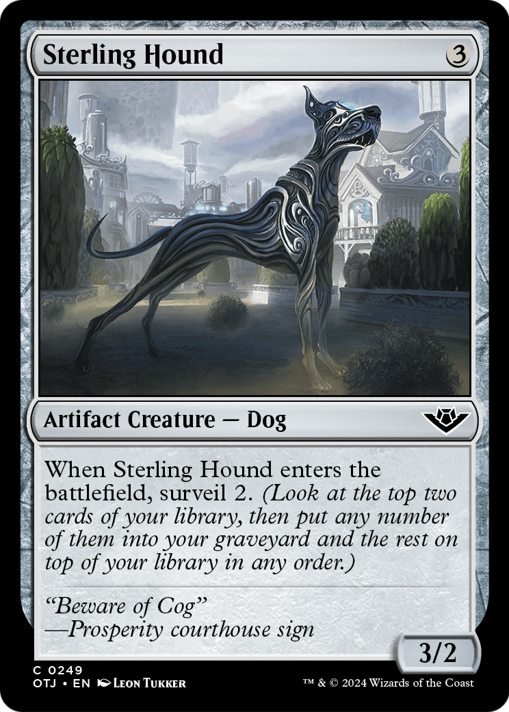 Sterling Hound - (OTJ) #249