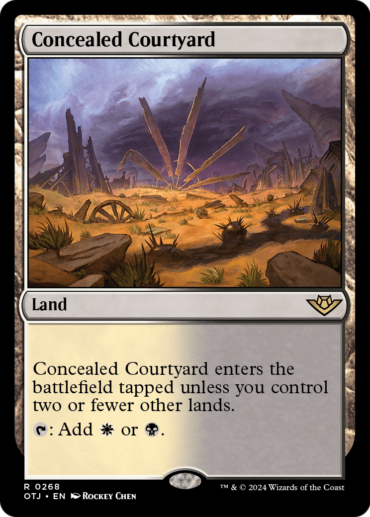 Concealed Courtyard - (OTJ) #268