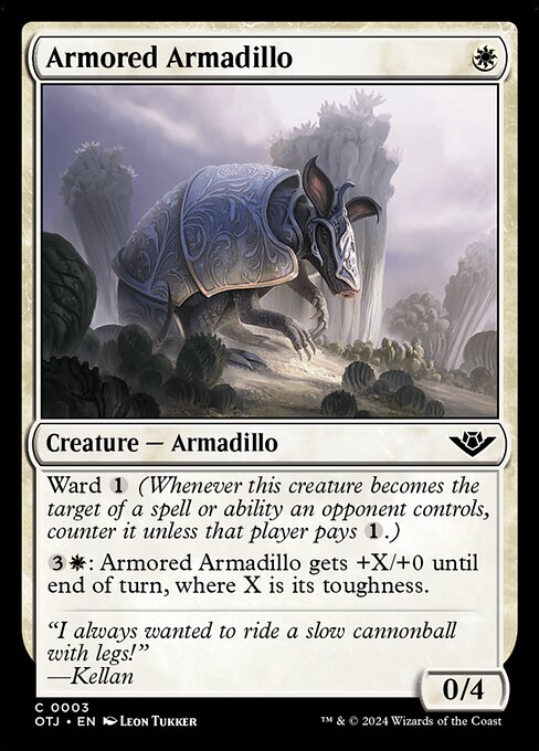 Armored Armadillo - (OTJ) #3