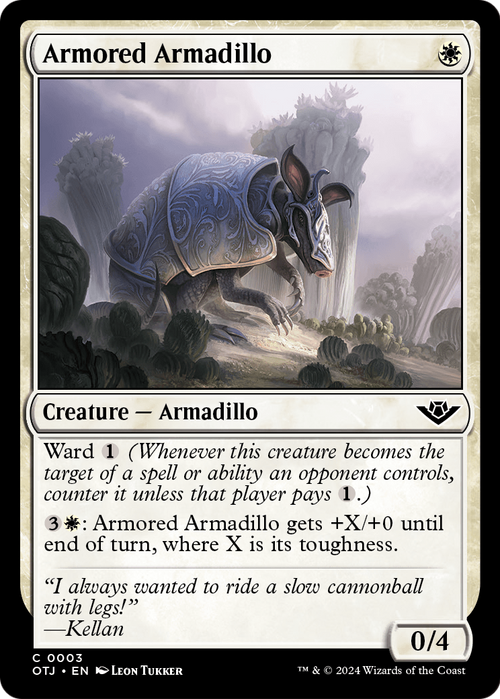 Armored Armadillo - (OTJ) #3