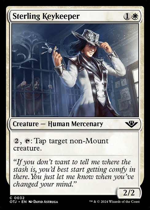 Sterling Keykeeper - (OTJ) #32