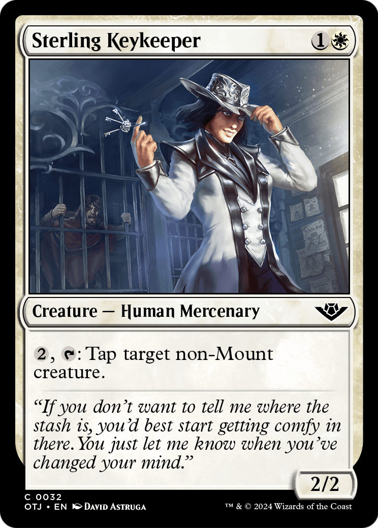 Sterling Keykeeper - (OTJ) #32